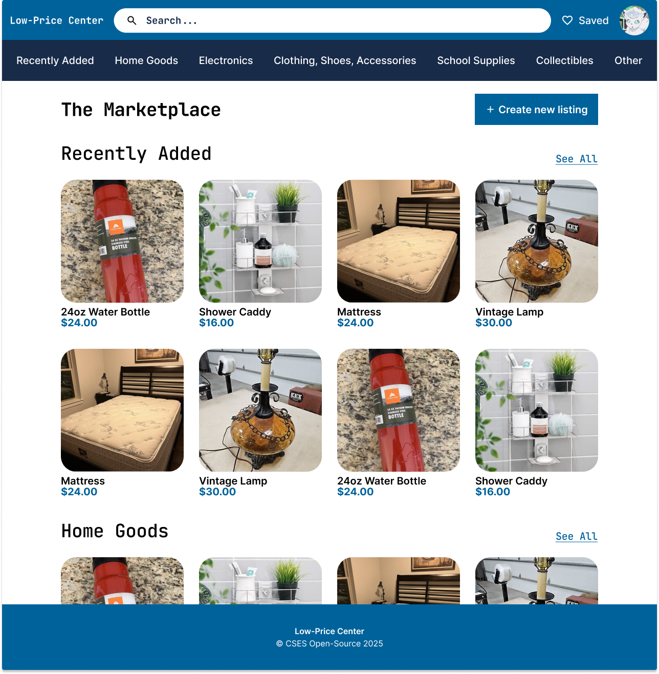 After - Product Listings