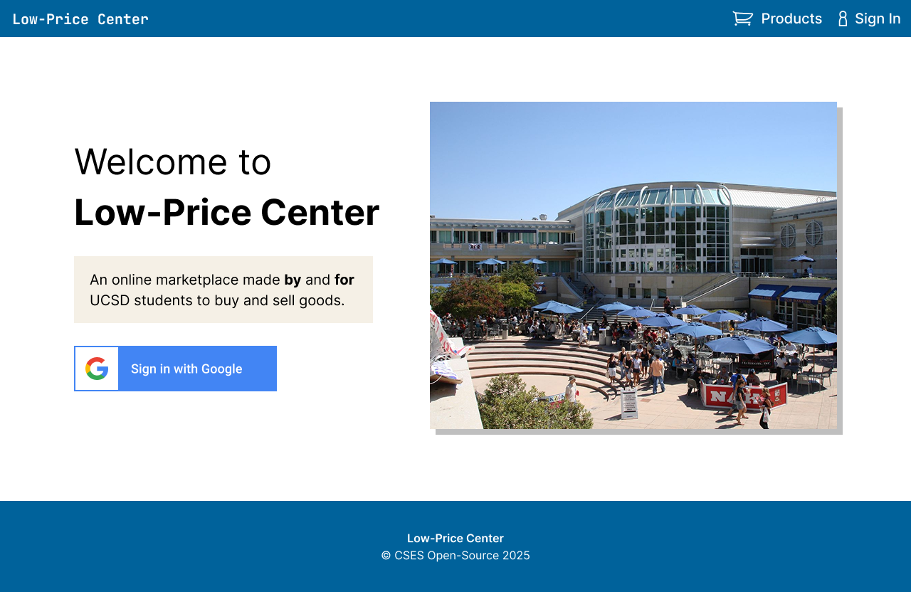 Before - Home Page
